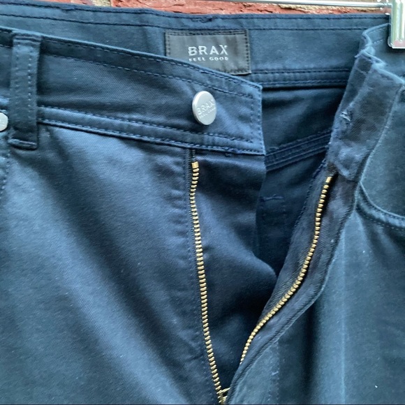 Brax feel good black men pants size 32 classic five pockets - Picture 6 of 16